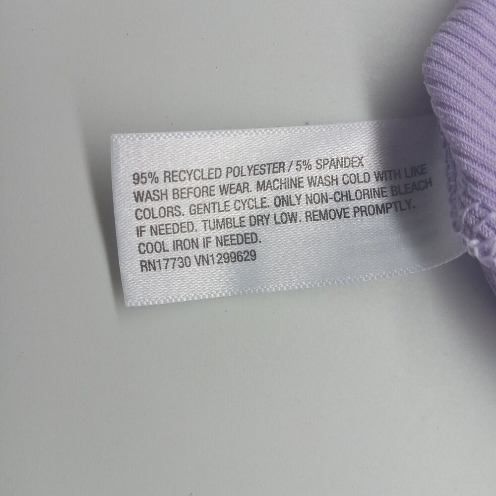 Girls' Polo Shirt Collar Tank Top - Art Class™ Lavender L - Picture 6 of 7